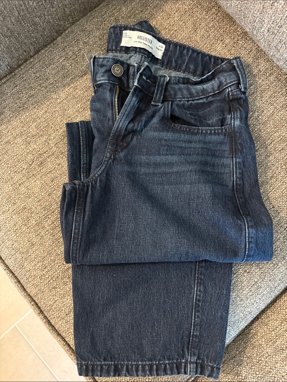 Hollister Men's Indigo Slim Straight Jeans
